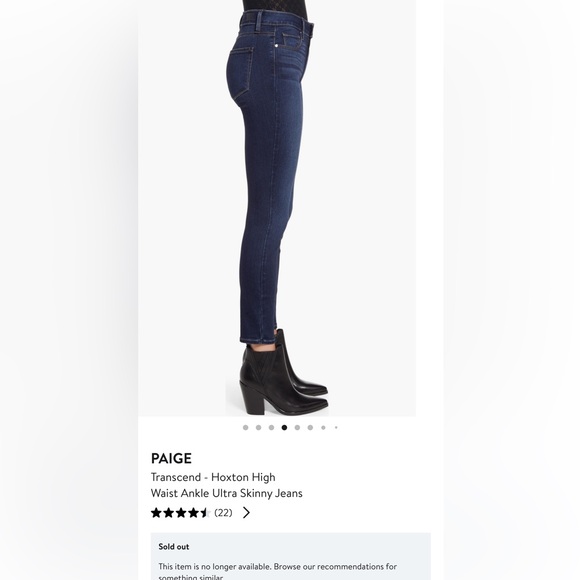 PAIGE Hoxton Ankle Jean - Picture 4 of 10